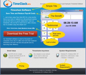 Figure 2 : New Short Form Landing Page