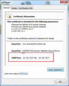Success - SSL Certificate Installed