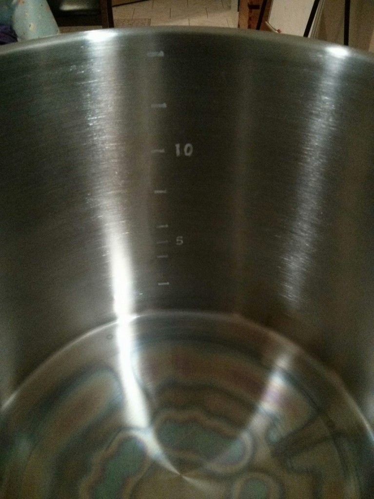 15L  Brewpot with etching